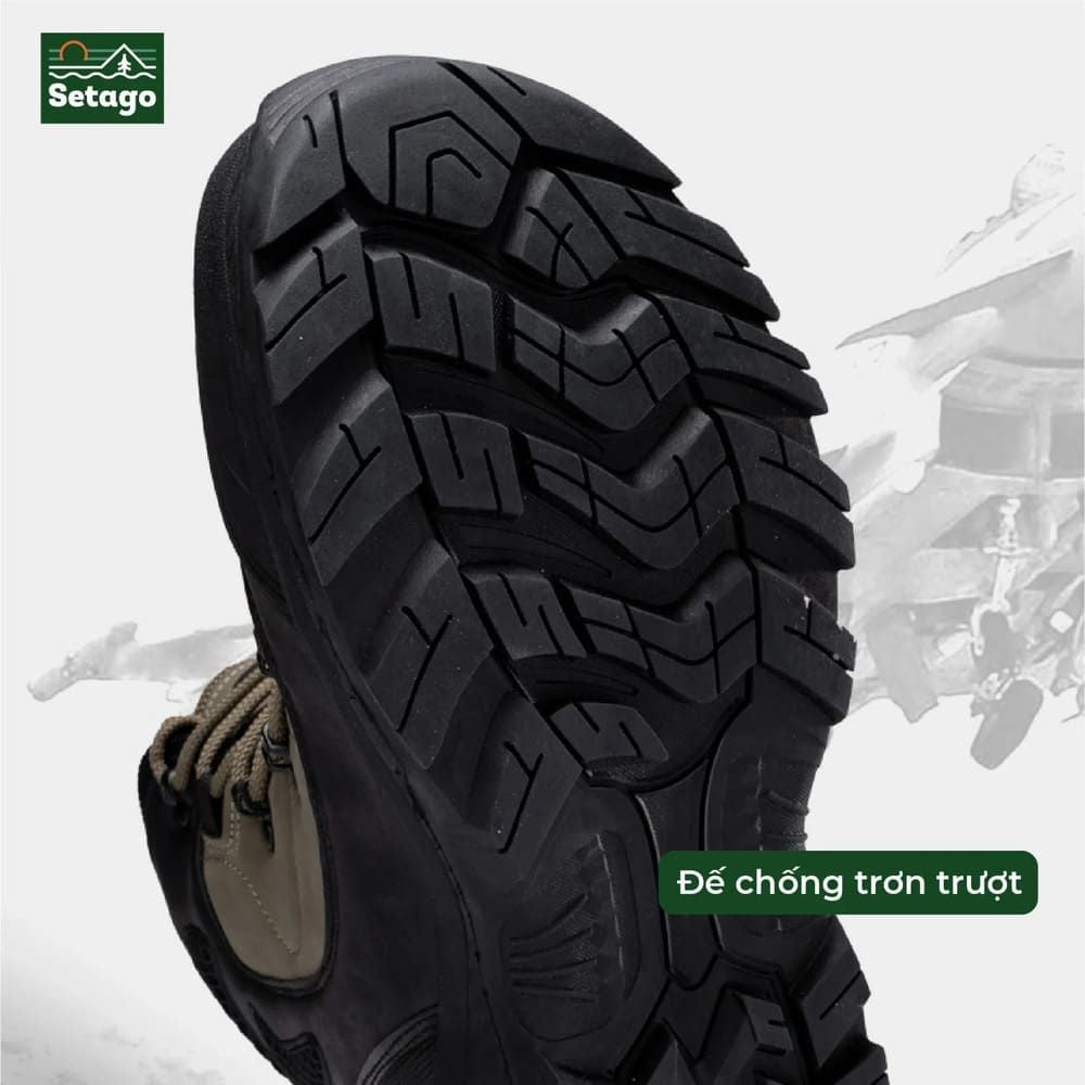 Giày dã ngoại cao cổ chống nước ADV Boots – phù hợp xe số, xe côn đường dài