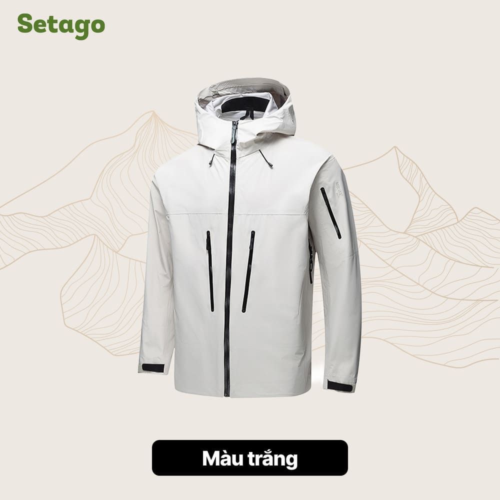 Áo khoác dã ngoại, leo núi chống nước tối đa Setago GTX