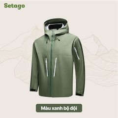Áo khoác dã ngoại, leo núi chống nước tối đa Setago GTX