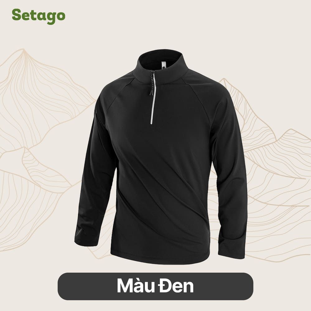 Áo thun Haven Halfzip nhẹ thoáng khí cho nam