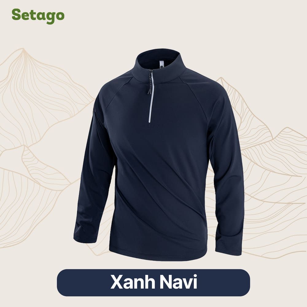 Áo thun Haven Halfzip nhẹ thoáng khí cho nam