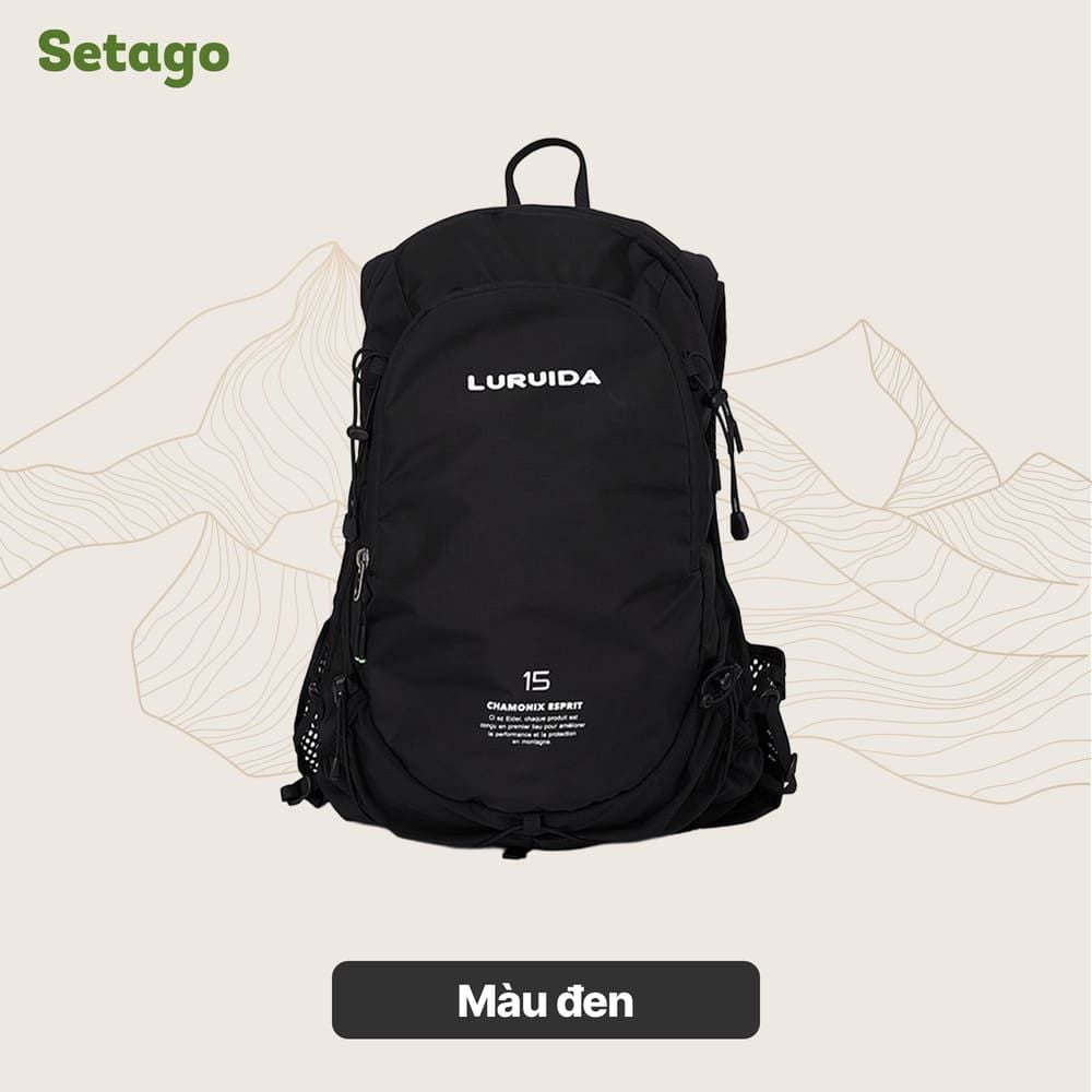 Balo dạng vest Luruida 15L siêu nhẹ ôm sát