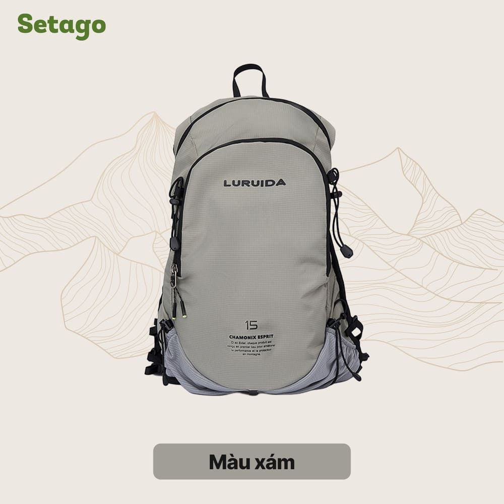 Balo dạng vest Luruida 15L siêu nhẹ ôm sát