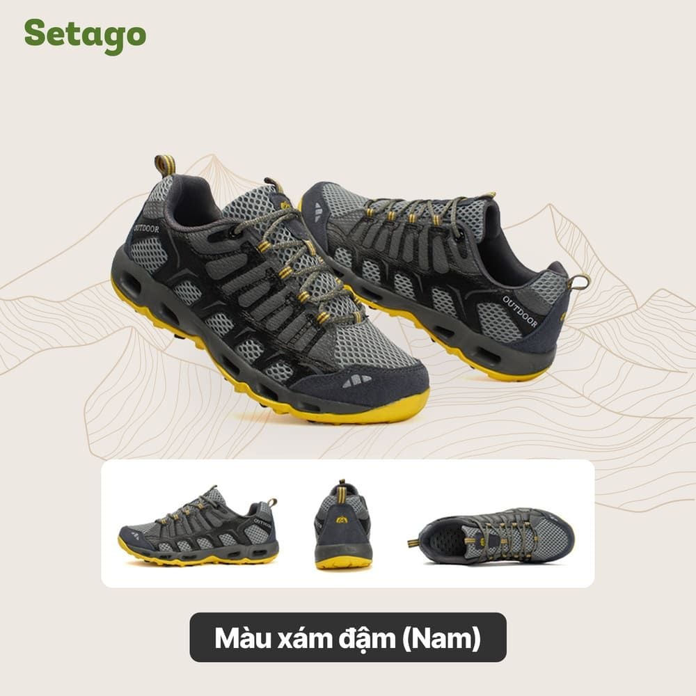 Giày dã ngoại Aqua Rock bám đá thoát nước
