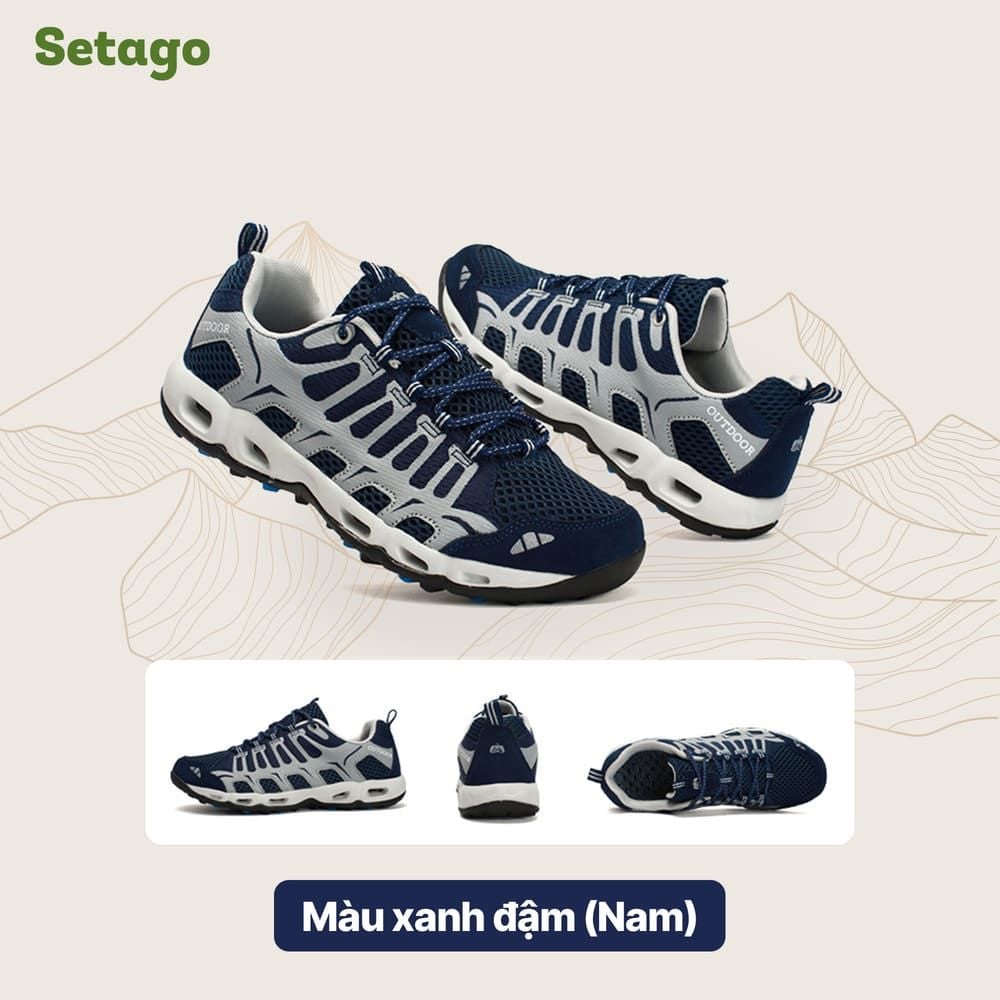 Giày dã ngoại Aqua Rock bám đá thoát nước