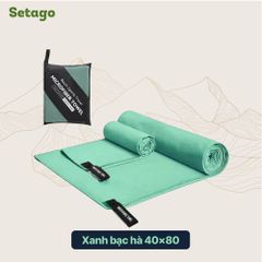 Khăn Microfiber Setago – Nhanh khô, Siêu nhẹ