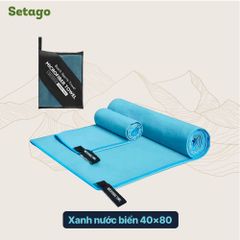 Khăn Microfiber Setago – Nhanh khô, Siêu nhẹ