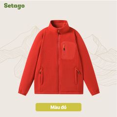 Áo khoác nỉ lông cừu Midzip – Ấm, Nhẹ, Linh Hoạt