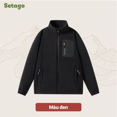 Áo khoác nỉ lông cừu Midzip – Ấm, Nhẹ, Linh Hoạt