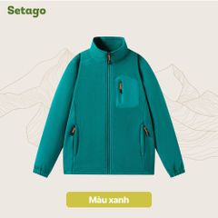 Áo khoác nỉ lông cừu Midzip – Ấm, Nhẹ, Linh Hoạt