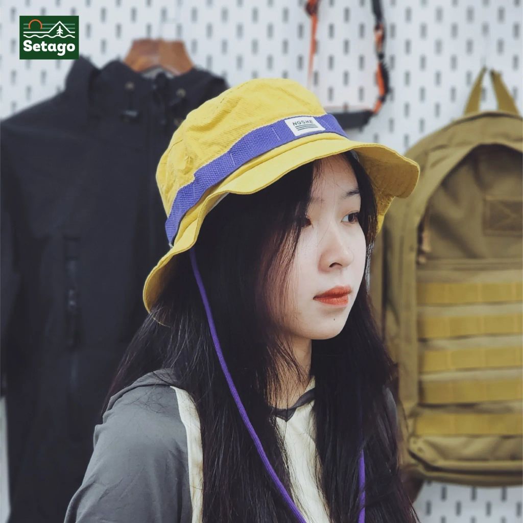 Mũ band bucket Setago – Phụ kiện chống nắng dã ngoại, leo núi phong cách trẻ trung