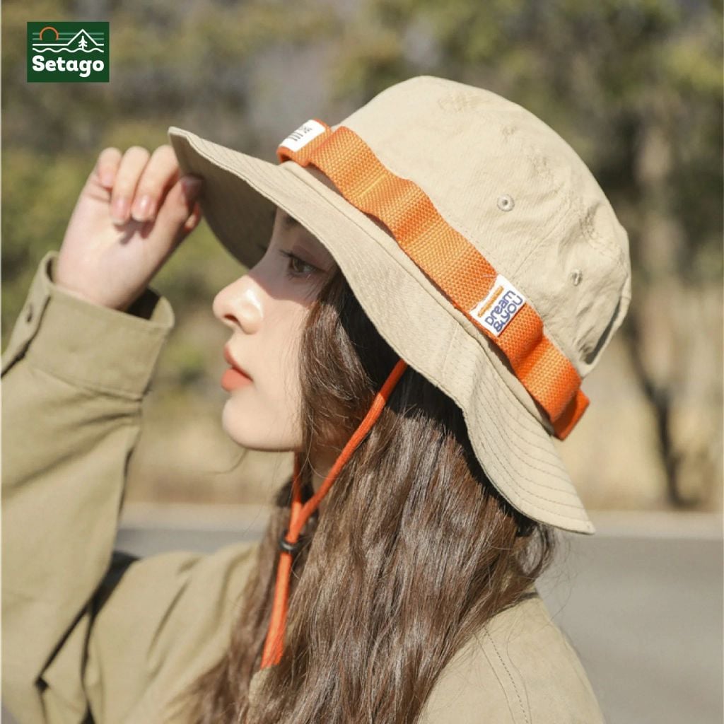 Mũ band bucket Setago – Phụ kiện chống nắng dã ngoại, leo núi phong cách trẻ trung