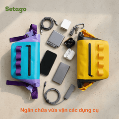 Túi đeo hông chống nước Hydry Pop khóa cuộn nhỏ gọn tiện lợi