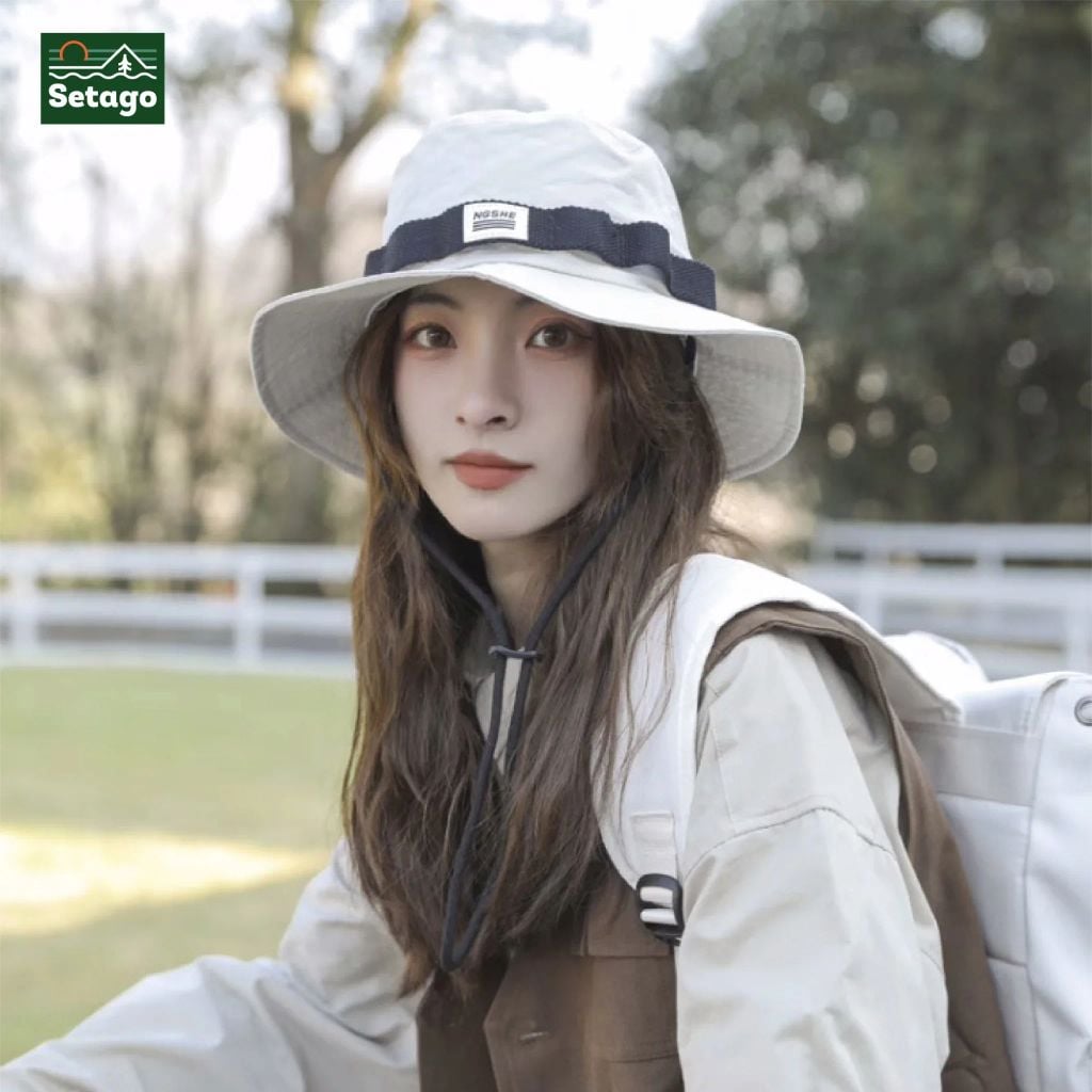 Mũ band bucket Setago – Phụ kiện chống nắng dã ngoại, leo núi phong cách trẻ trung