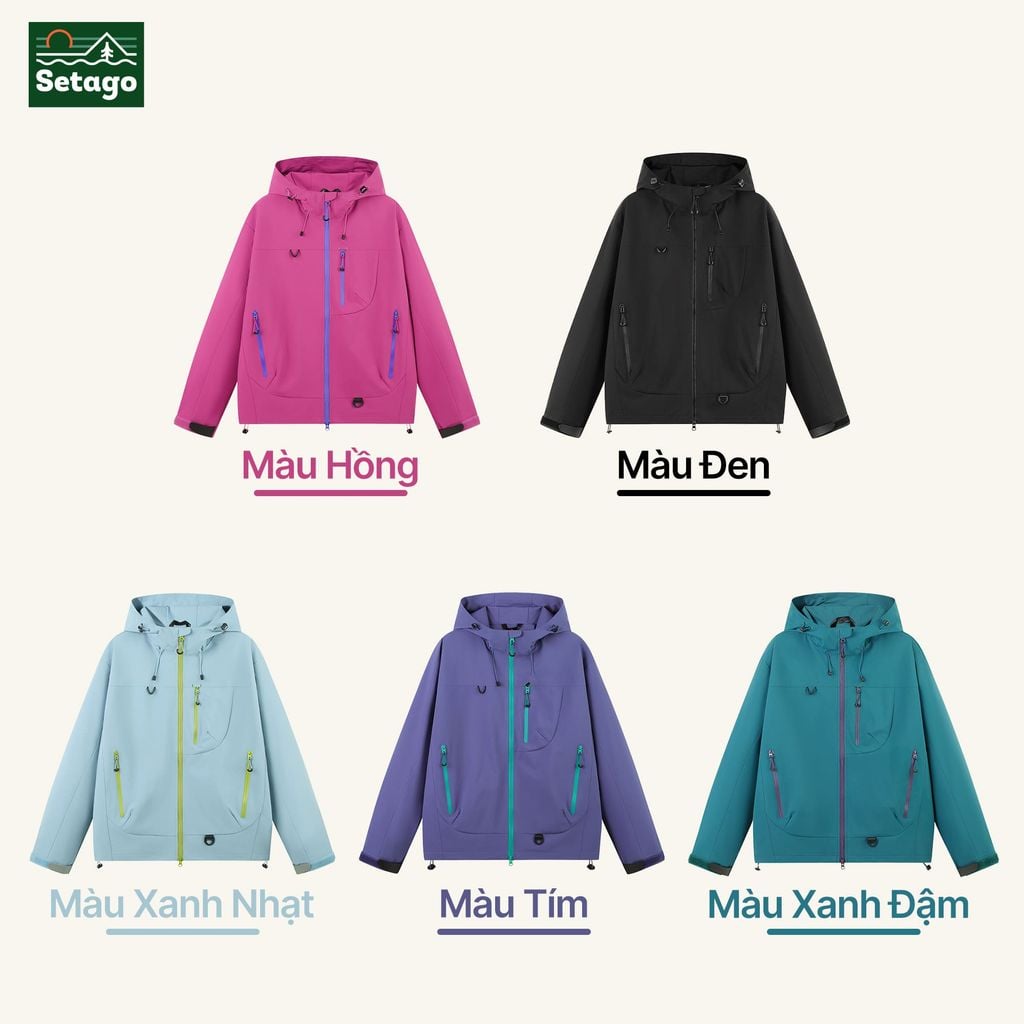 Nordic áo khoác dã ngoại - chống nước, giảm mài mòn, nhiều màu cá tính