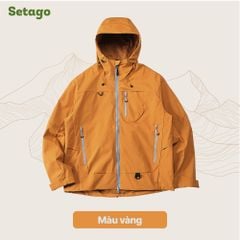 Áo khoác leo núi Nordic Pro – 2 lớp tách rời chống nước, cản gió & lót nỉ ô vuông