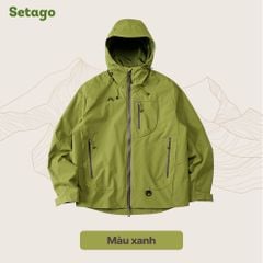 Áo khoác leo núi Nordic Pro – 2 lớp tách rời chống nước, cản gió & lót nỉ ô vuông