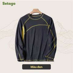 Áo dài tay thể thao, dã ngoại Noro nỉ mềm nhẹ, giữ ấm mùa đông
