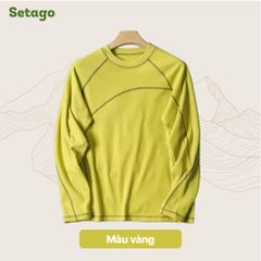 Áo dài tay thể thao, dã ngoại Noro nỉ mềm nhẹ, giữ ấm mùa đông