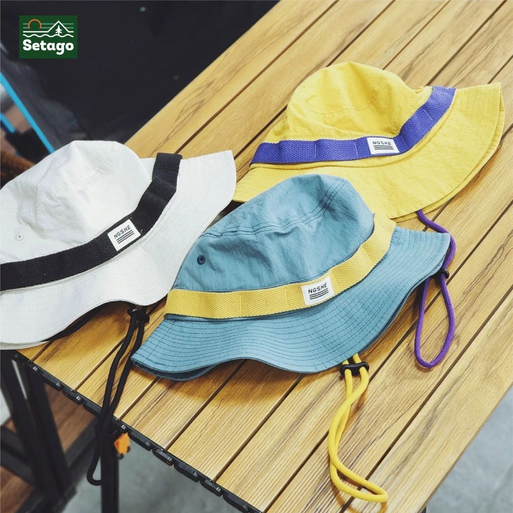 Mũ band bucket Setago – Phụ kiện chống nắng dã ngoại, leo núi phong cách trẻ trung