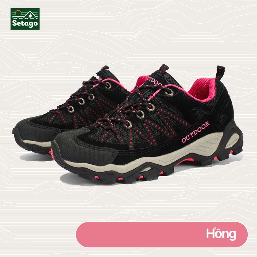 Giày trekking Outdoor Pro leo núi bám địa hình