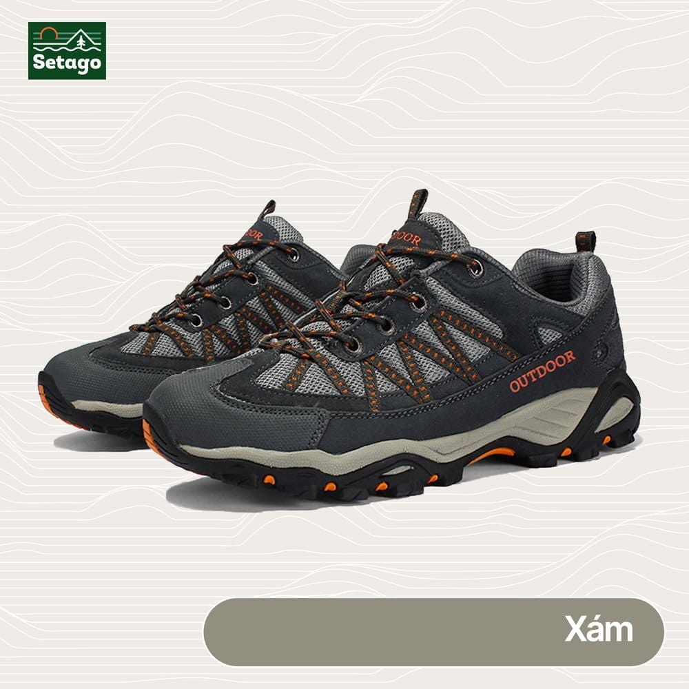 Giày trekking Outdoor Pro leo núi bám địa hình