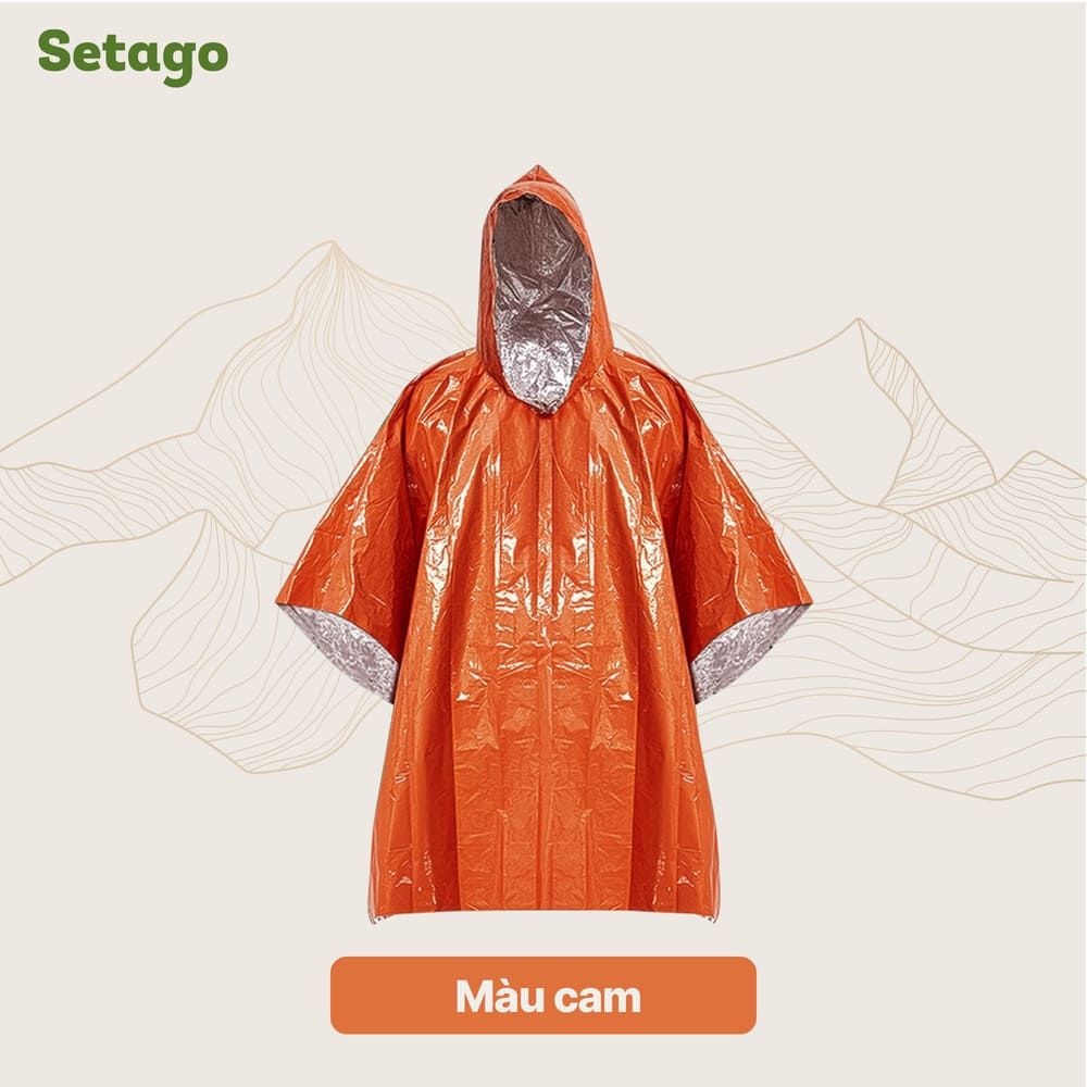 Áo mưa Rainn Tráng Bạc Giữ Nhiệt