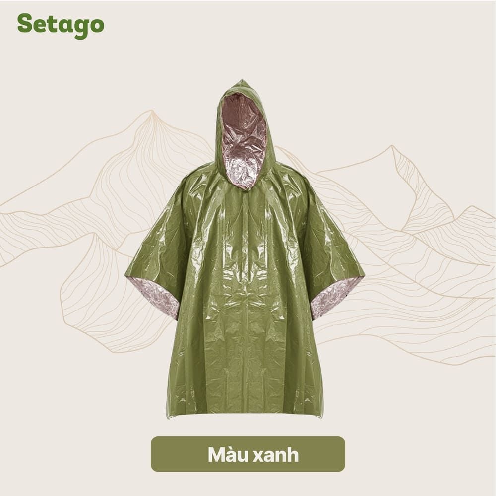 Áo mưa Rainn Tráng Bạc Giữ Nhiệt