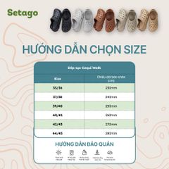 Dép sục Coqui Walk đúc nguyên khối êm ái kháng khuẩn