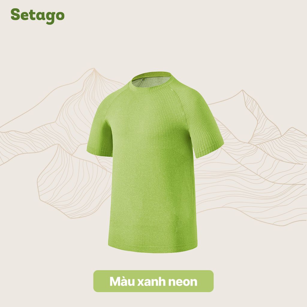 Áo phông thể thao Active thoáng khí, co giãn, nhanh khô