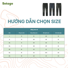 Quần leo núi lót nỉ mùa đông Alaska - Giữ ấm, trượt nước, chống mài mòn
