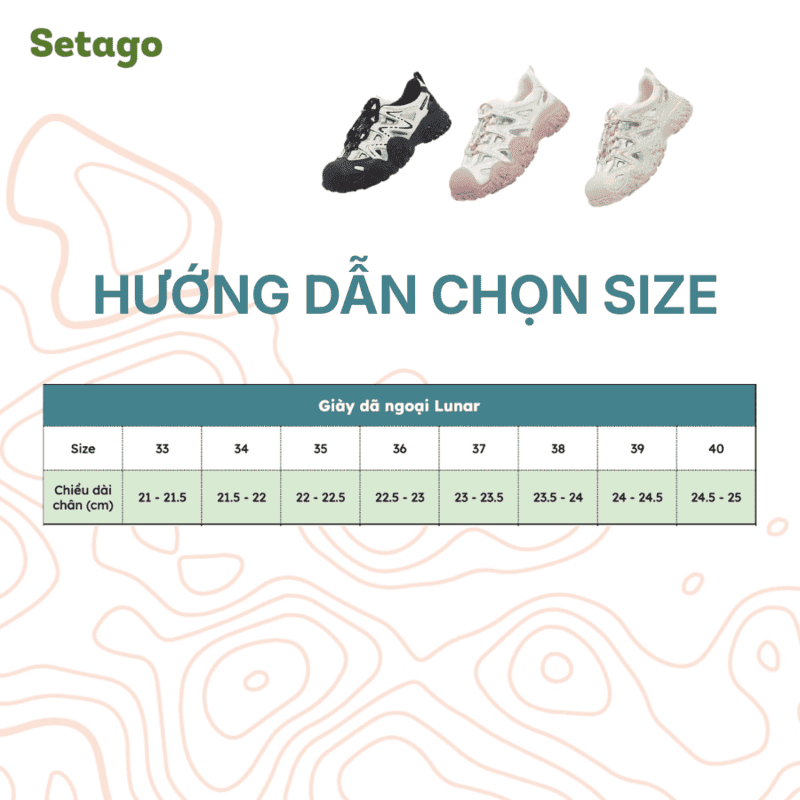 Giày sandal Lunar Hike - đa năng cho mọi hoạt động đi bộ, đạp xe, leo núi, dã ngoại