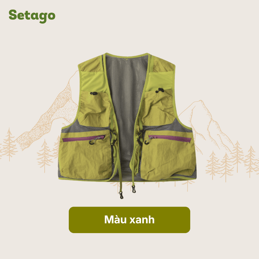 Áo khoác gile Setago Gobi mỏng nhẹ đa năng
