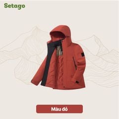 Áo khoác phao dã ngoại lông cừu kháng nước gọn nhẹ Stormer