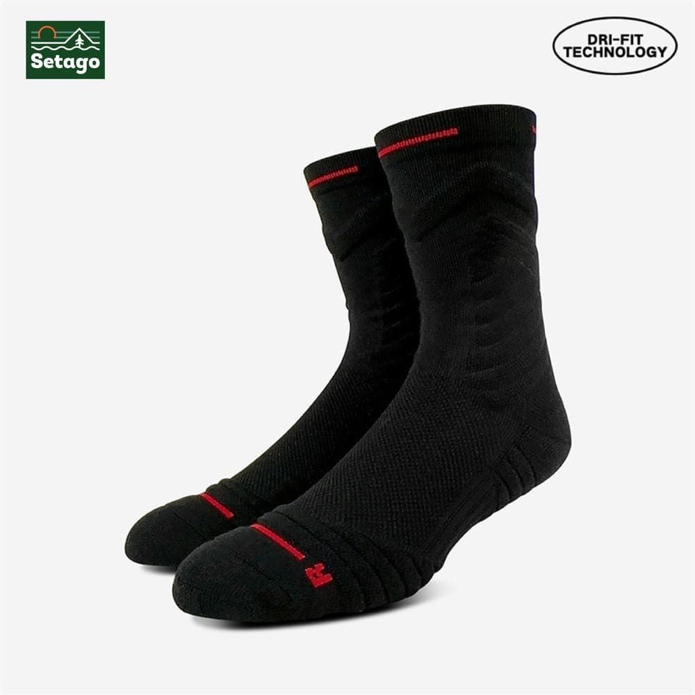 Tất thể thao chống trượt Setago Dri-fit co giãn thoáng khí cho leo núi và dã ngoại