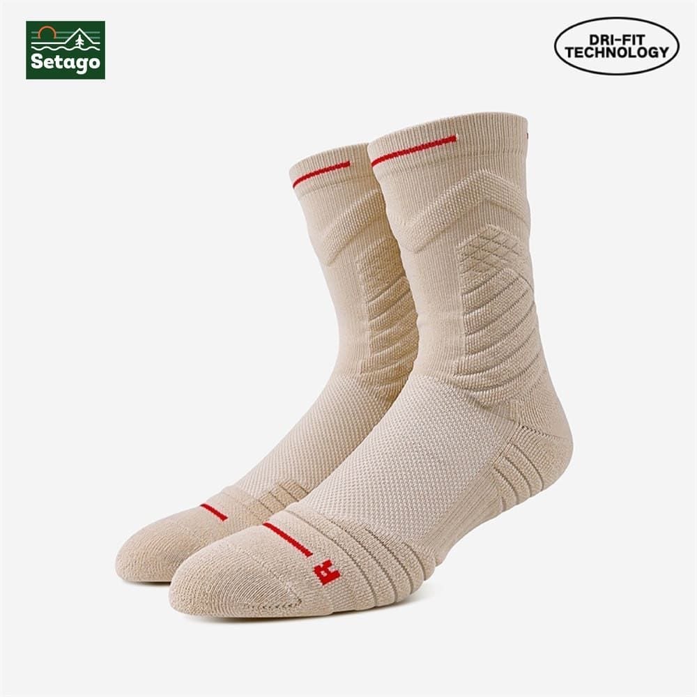 Tất thể thao chống trượt Setago Dri-fit co giãn thoáng khí cho leo núi và dã ngoại
