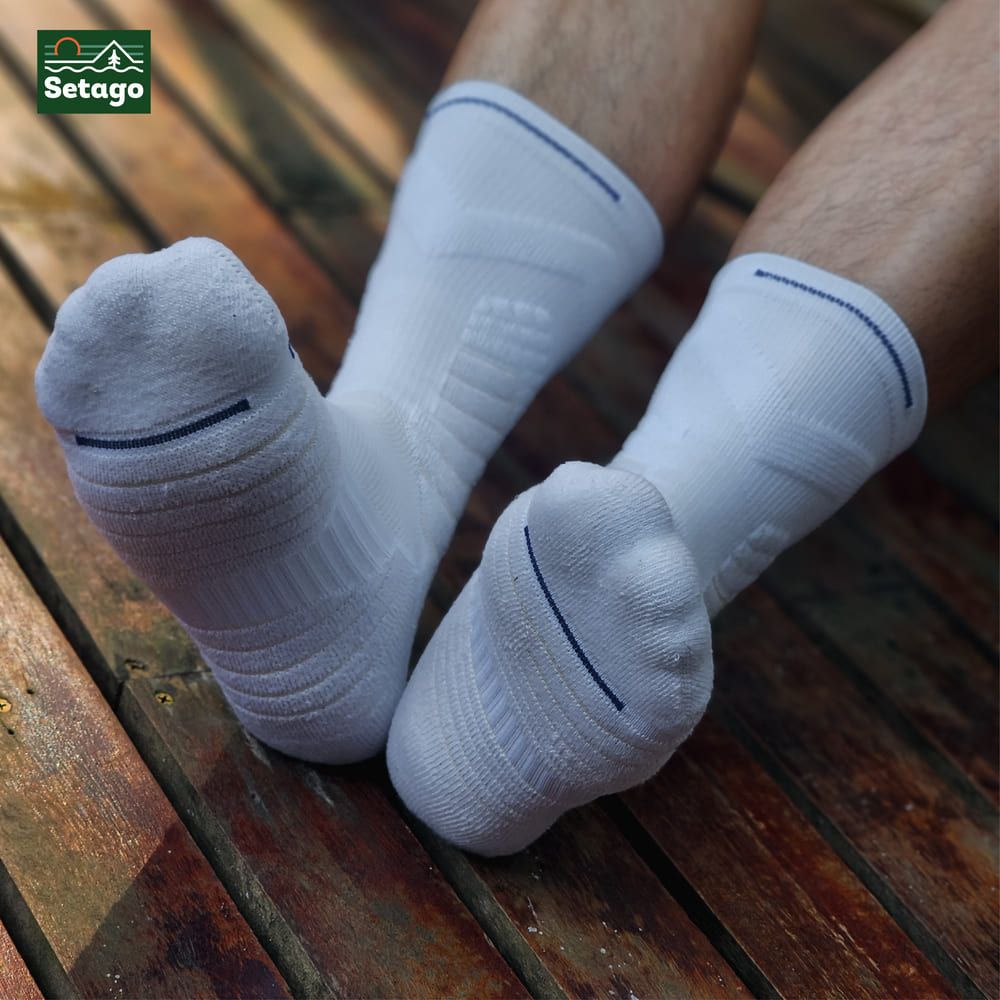 Tất thể thao chống trượt Setago Dri-fit co giãn thoáng khí cho leo núi và dã ngoại