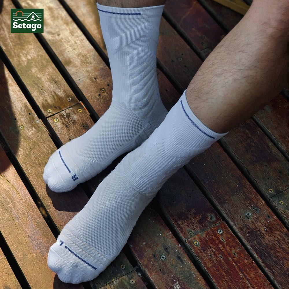 Tất thể thao chống trượt Setago Dri-fit co giãn thoáng khí cho leo núi và dã ngoại