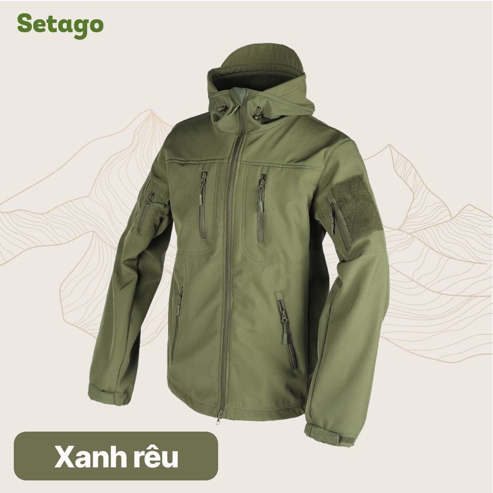 Áo khoác dã ngoại dáng quân đội Tactical V2