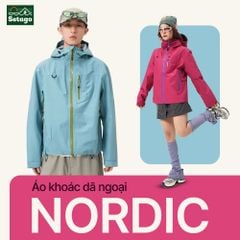 Nordic áo khoác dã ngoại - chống nước, giảm mài mòn, nhiều màu cá tính
