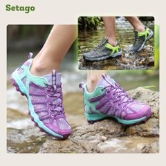 Giày dã ngoại Aqua Hike thoát nước nhanh