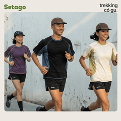 Áo phông Dash ngắn tay thoát mồ hôi kháng khuẩn