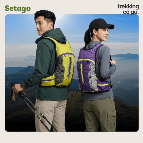 Balo chạy trail Loki 15L siêu nhẹ gấp gọn