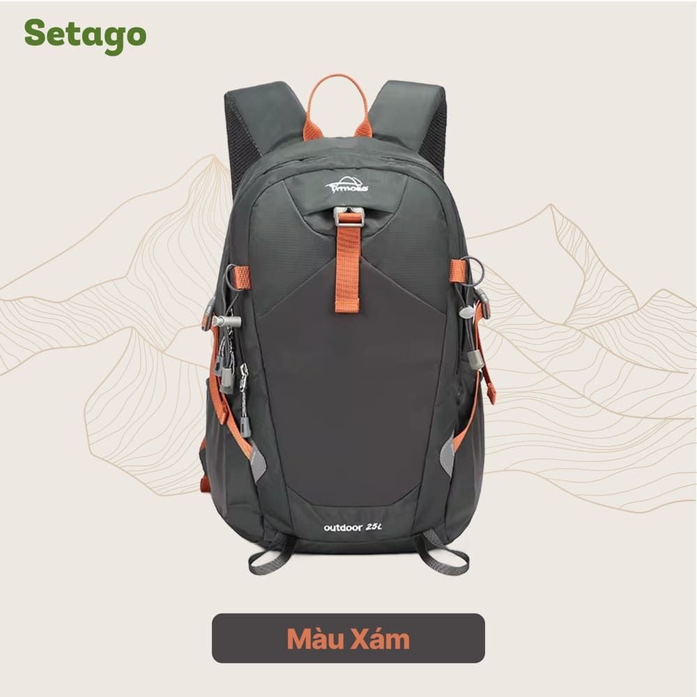Balo Tmoso 25L chống nước leo núi gọn nhẹ