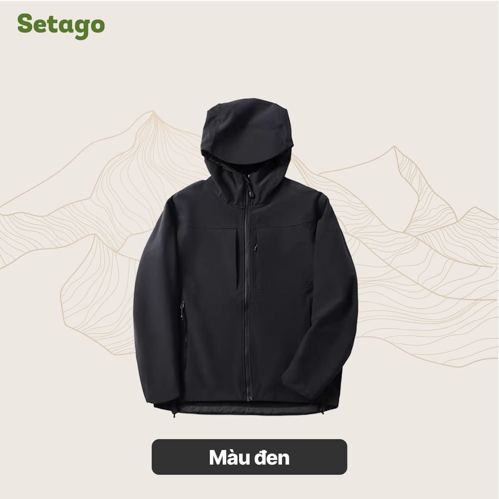Áo khoác Softshell Torik chống nước ép seam cao cấp