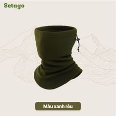Khăn ống lông cừu 2 lớp Tuber – Giữ ấm tuyệt đối cho mùa đông