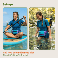 Túi đeo hông chống nước Hydry Pop khóa cuộn nhỏ gọn tiện lợi
