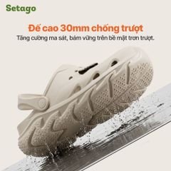 Dép sục Coqui Walk đúc nguyên khối êm ái kháng khuẩn