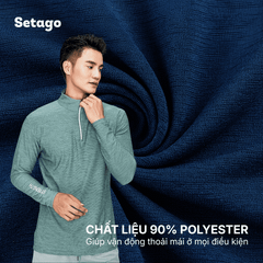 Áo Halfzip Ventra mùa hè Nam - Nhẹ , thoáng khí, mau khô