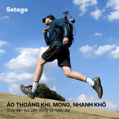 Áo Halfzip Ventra mùa hè Nam - Nhẹ , thoáng khí, mau khô